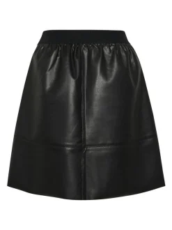 Kaffe Damen Rock KAmikka in schwarz