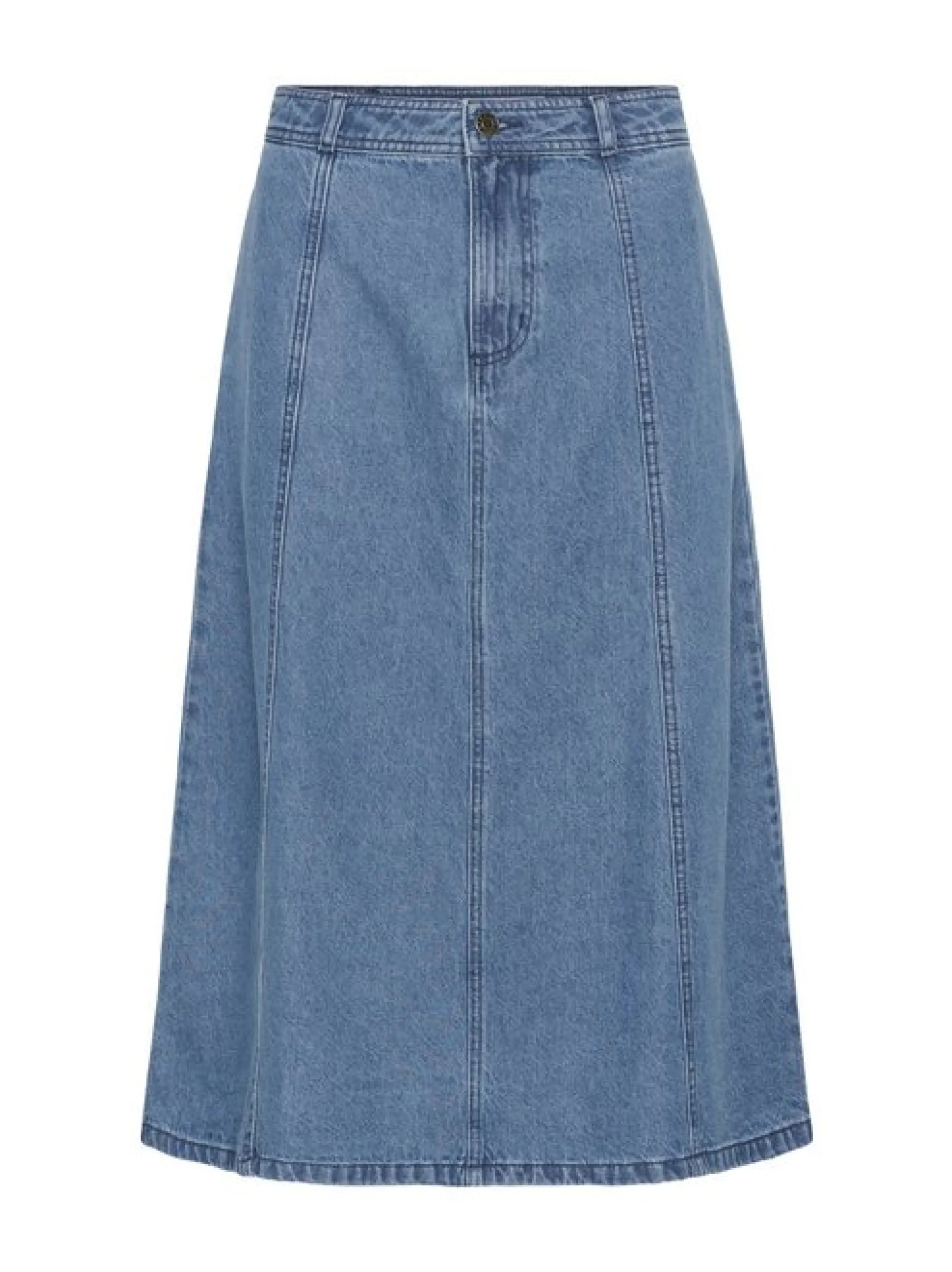 Kaffe Damen Rock KAvalena in medium stone denim