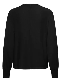 Kaffe Damen Strickjacke KAlizza in schwarz