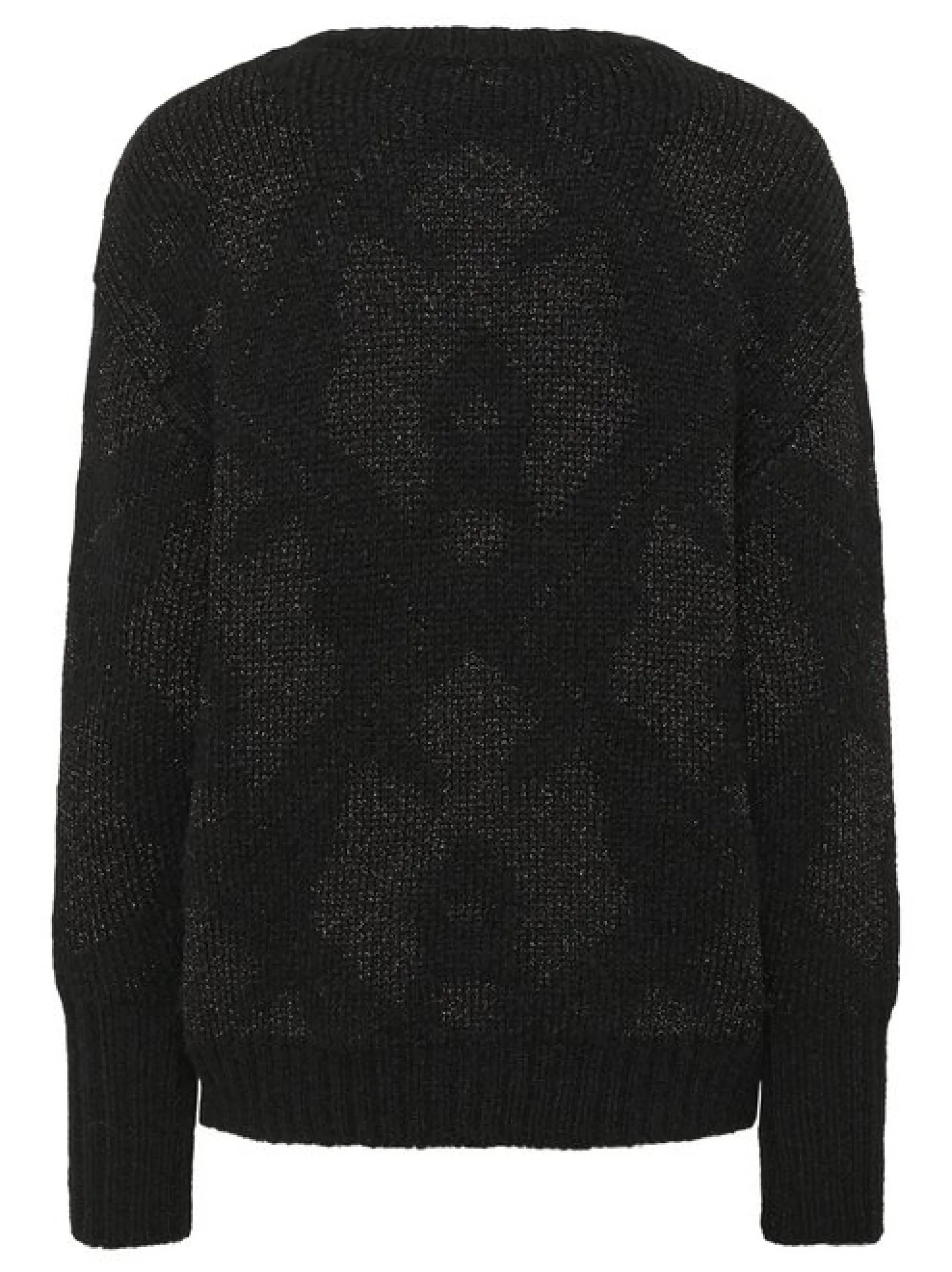 Kaffe Damen Strickpullover KAsandra in schwarz