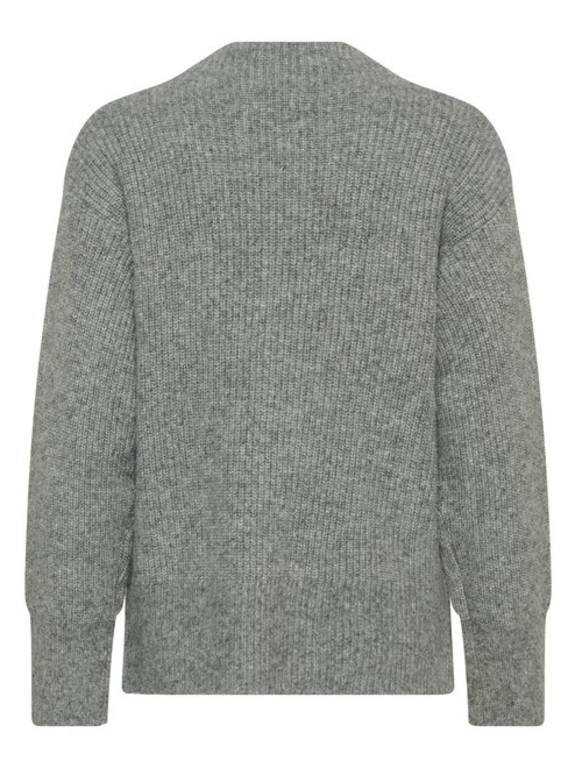 Kaffe Damen Strickpullover KAelina in grau