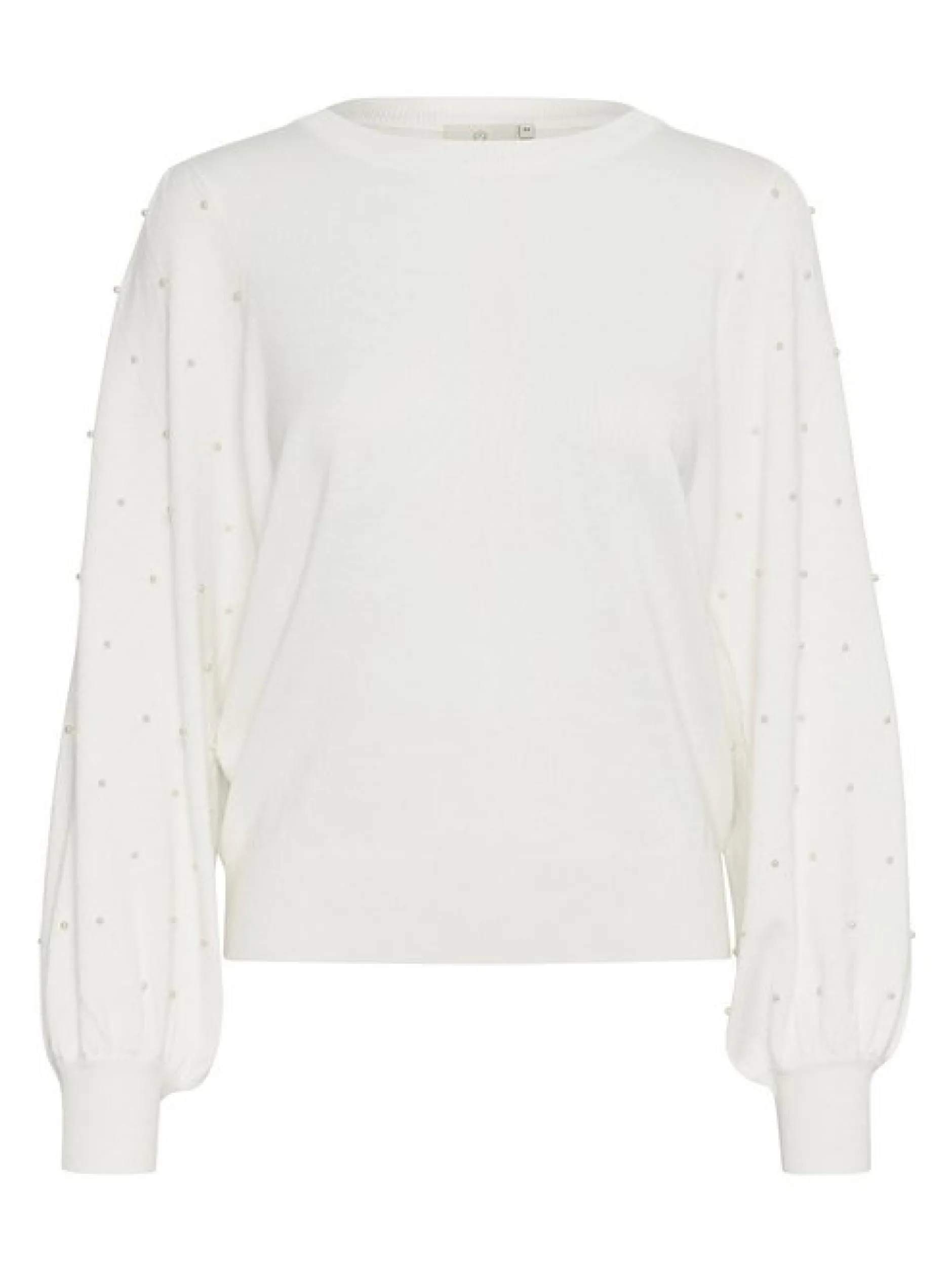 Kaffe Damen Strickpullover KAkaren in weiß