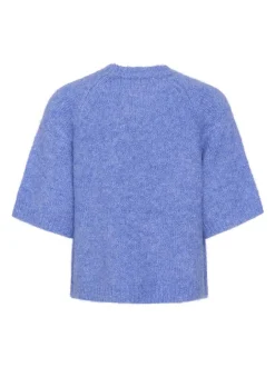 Kaffe Damen Strickpullover KAemilie in blau