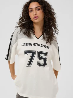 Kaffe Damen T-Shirt KAashley in weiß