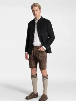 KaiserLich Herren Trachtenjacke - 5435 in schwarz
