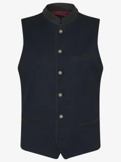 KaiserLich Herren Trachtenweste - 5434 in blau