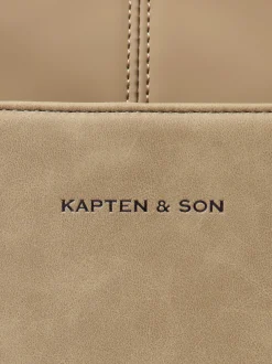 Kapten & Son Damen Rucksack - Bali Medium in taupe
