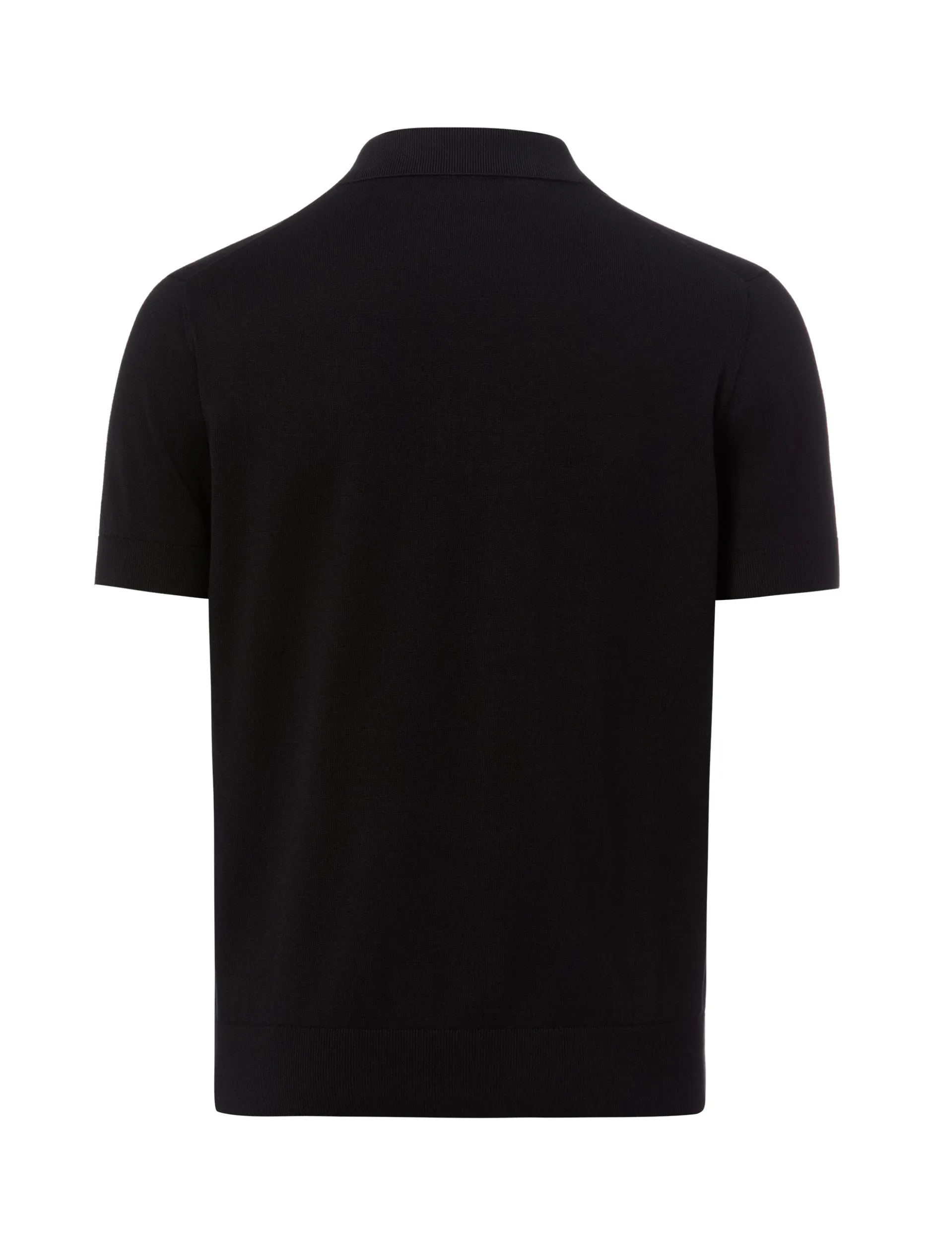 KARL LAGERFELD Herren Poloshirt in schwarz