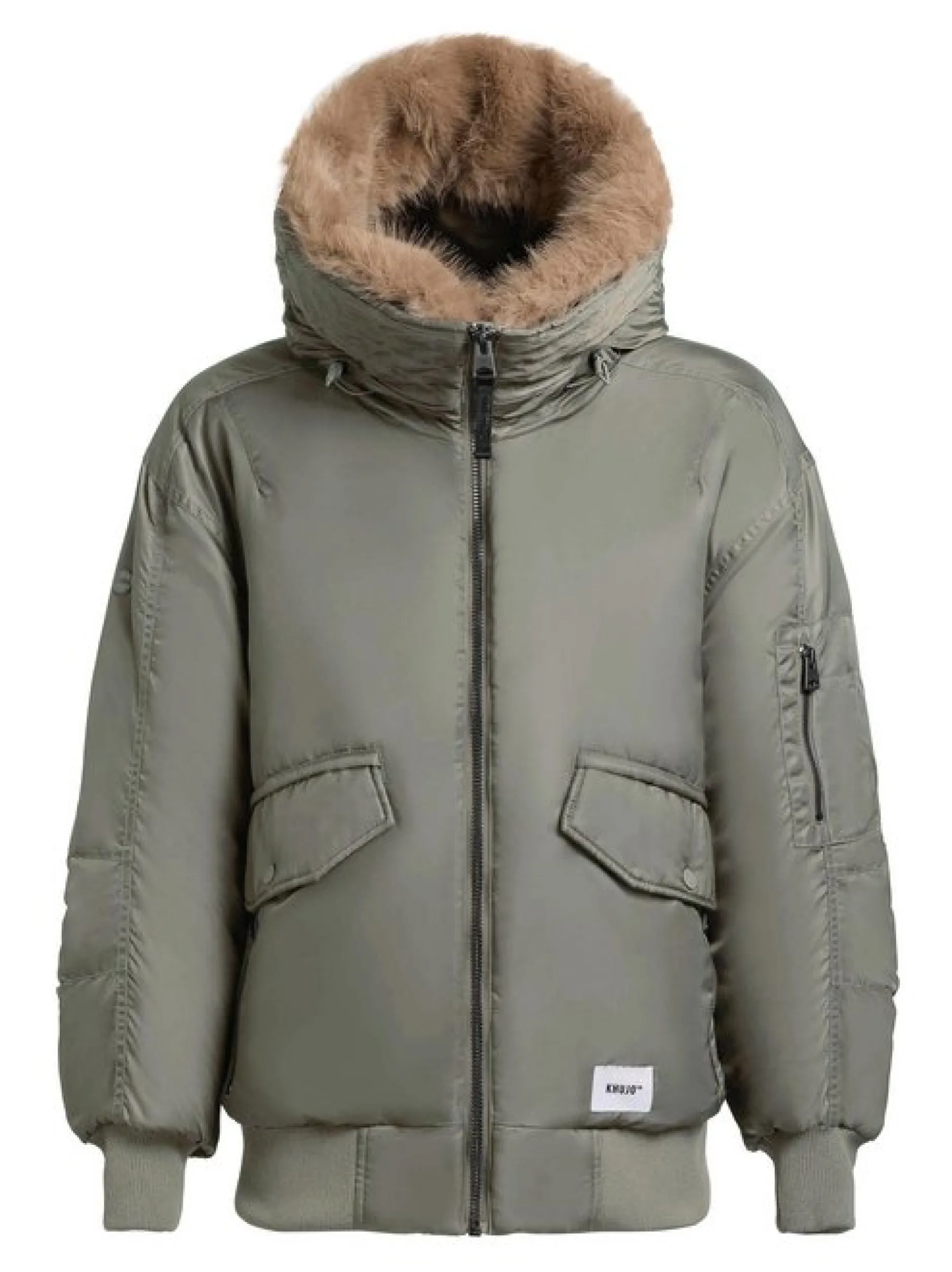 Khujo Damen Bomberjacke - Cela in grün