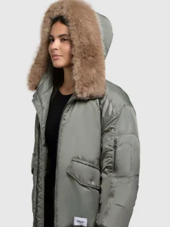 Khujo Damen Bomberjacke - Cela in grün