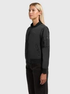 Khujo Damen Bomberjacke - Denz in schwarz
