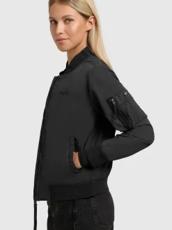 Khujo Damen Bomberjacke - Denz in schwarz