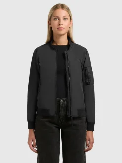 Khujo Damen Bomberjacke - Denz in schwarz