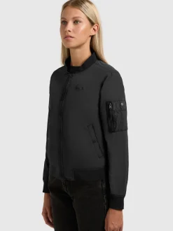 Khujo Damen Bomberjacke - Denz in schwarz