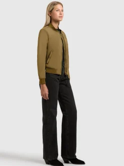 Khujo Damen Bomberjacke - Denz in khaki