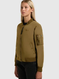 Khujo Damen Bomberjacke - Denz in khaki
