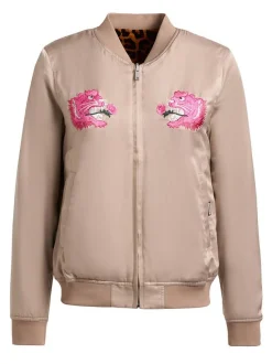 Khujo Damen Collegejacke - Ruby in beige