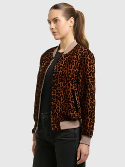 Khujo Damen Collegejacke - Ruby in beige