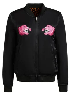 Khujo Damen Collegejacke - Ruby in schwarz