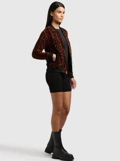 Khujo Damen Collegejacke - Ruby in schwarz