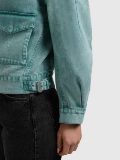 Khujo Damen Jeansjacke - Nelina in grün