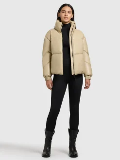 Khujo Damen Outdoorjacke - Khalia in beige