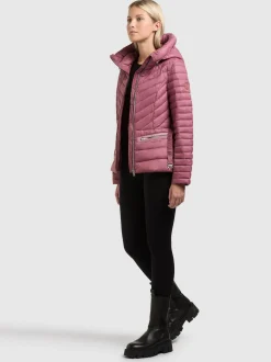 Khujo Damen Outdoorjacke - Lorella in fuchsia