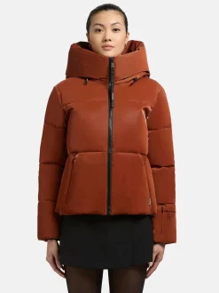 Khujo Damen Steppjacke - Audrey Shiny in terra