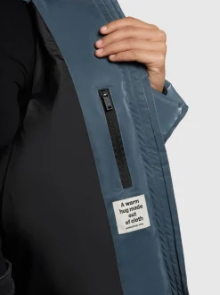 Khujo Damen Steppjacke - Audrey Shiny in blau