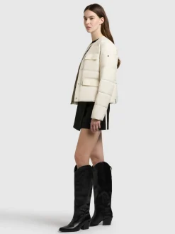 Khujo Damen Steppjacke - Cinnia in sand
