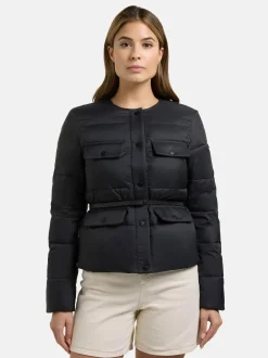 Khujo Damen Steppjacke - Cinnia in schwarz