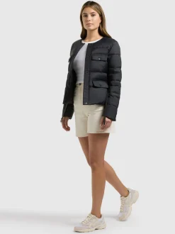 Khujo Damen Steppjacke - Cinnia in schwarz