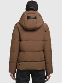 Khujo Damen Steppjacke - Fanc2-YM in braun