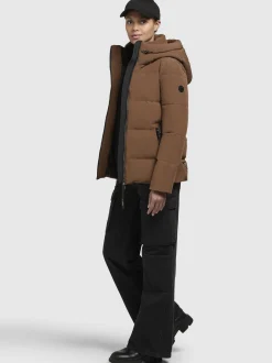 Khujo Damen Steppjacke - Fanc2-YM in braun