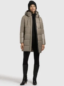 Khujo Damen Steppjacke - Jadet2-YM in beige
