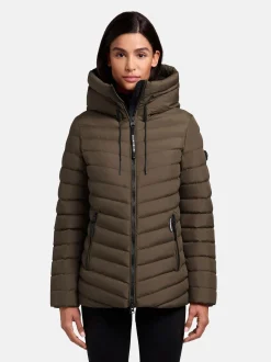 Khujo Damen Steppjacke - Pace-YM in grün