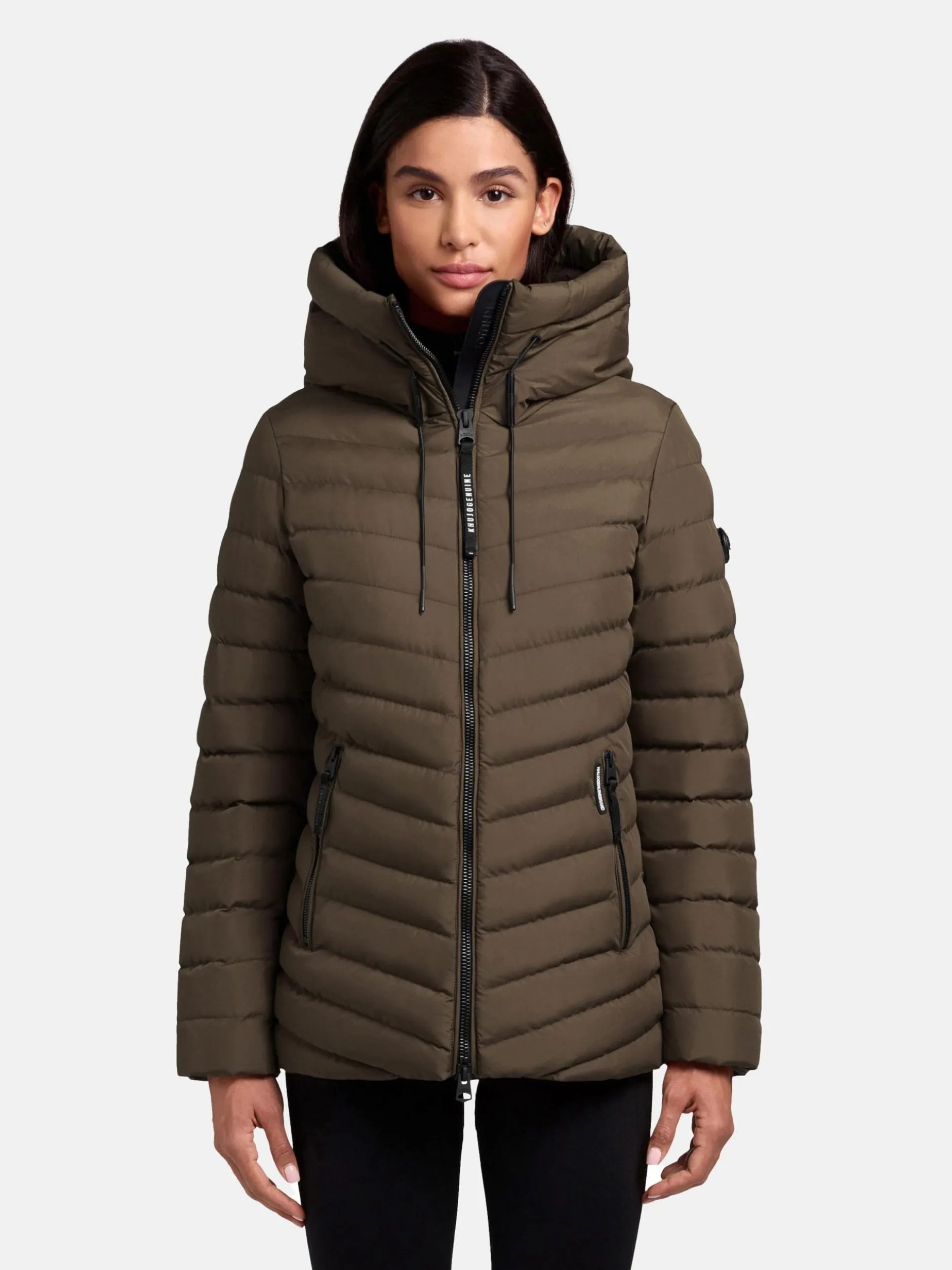 Khujo Damen Steppjacke - Pace-YM in grün