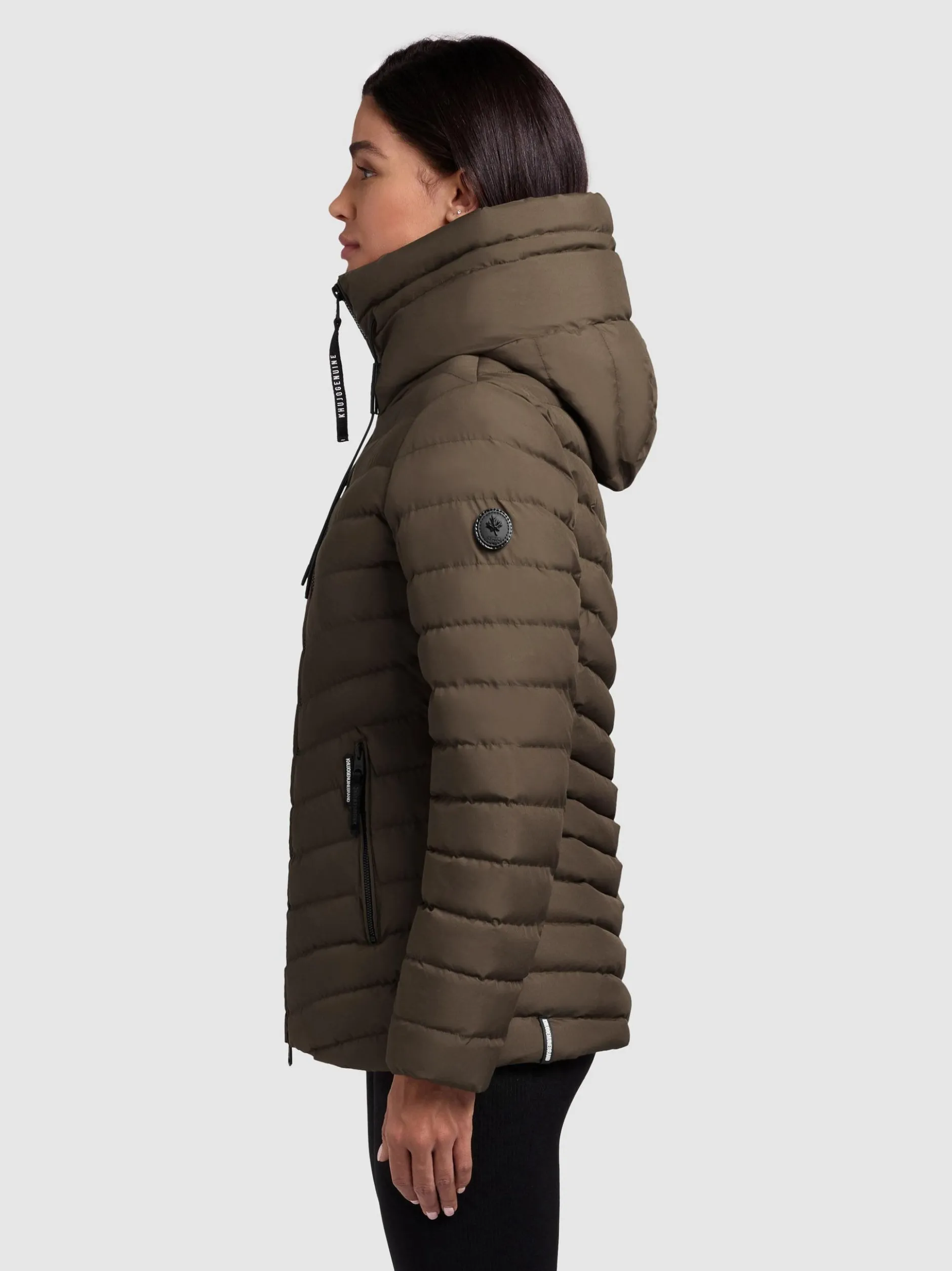 Khujo Damen Steppjacke - Pace-YM in grün
