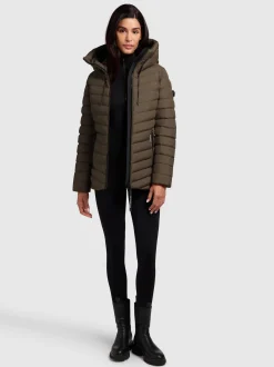 Khujo Damen Steppjacke - Pace-YM in grün