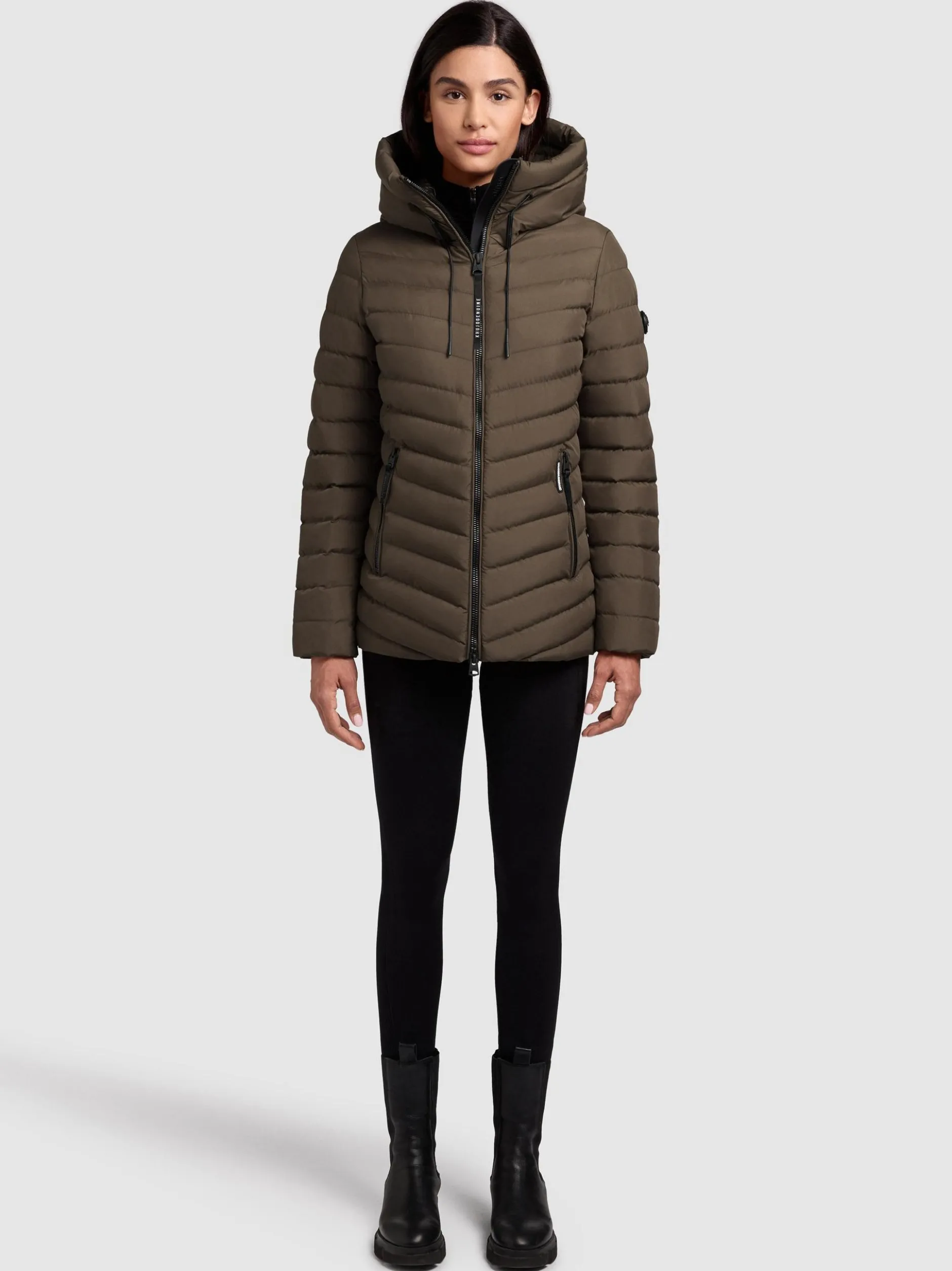 Khujo Damen Steppjacke - Pace-YM in grün