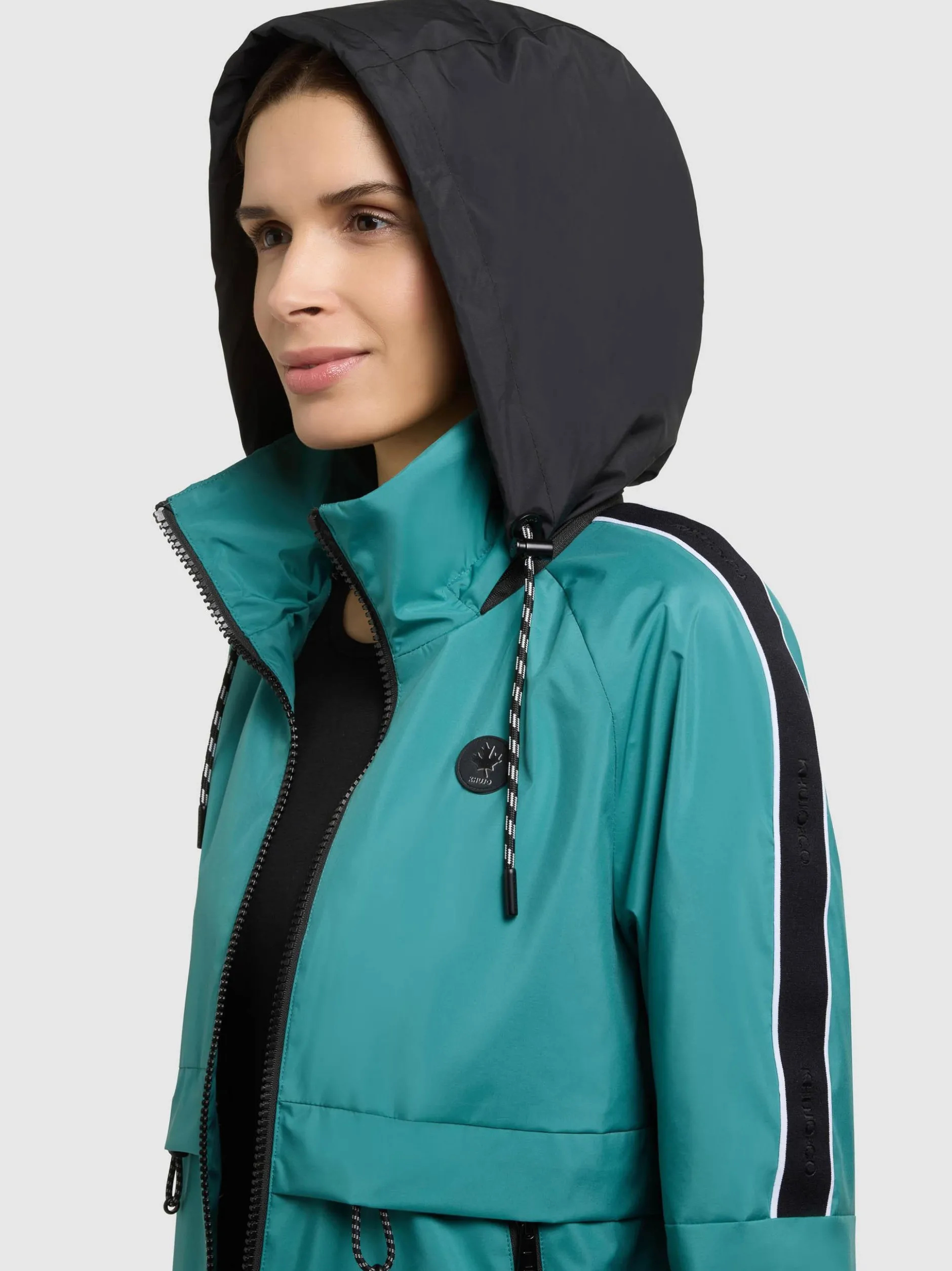 Khujo Damen Windbreaker - Olia in grün