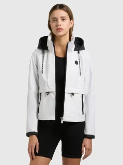 Khujo Damen Windbreaker - Olia in weiß