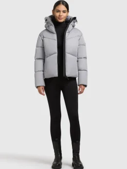 Khujo Damen Winterjacke - Milly in grau