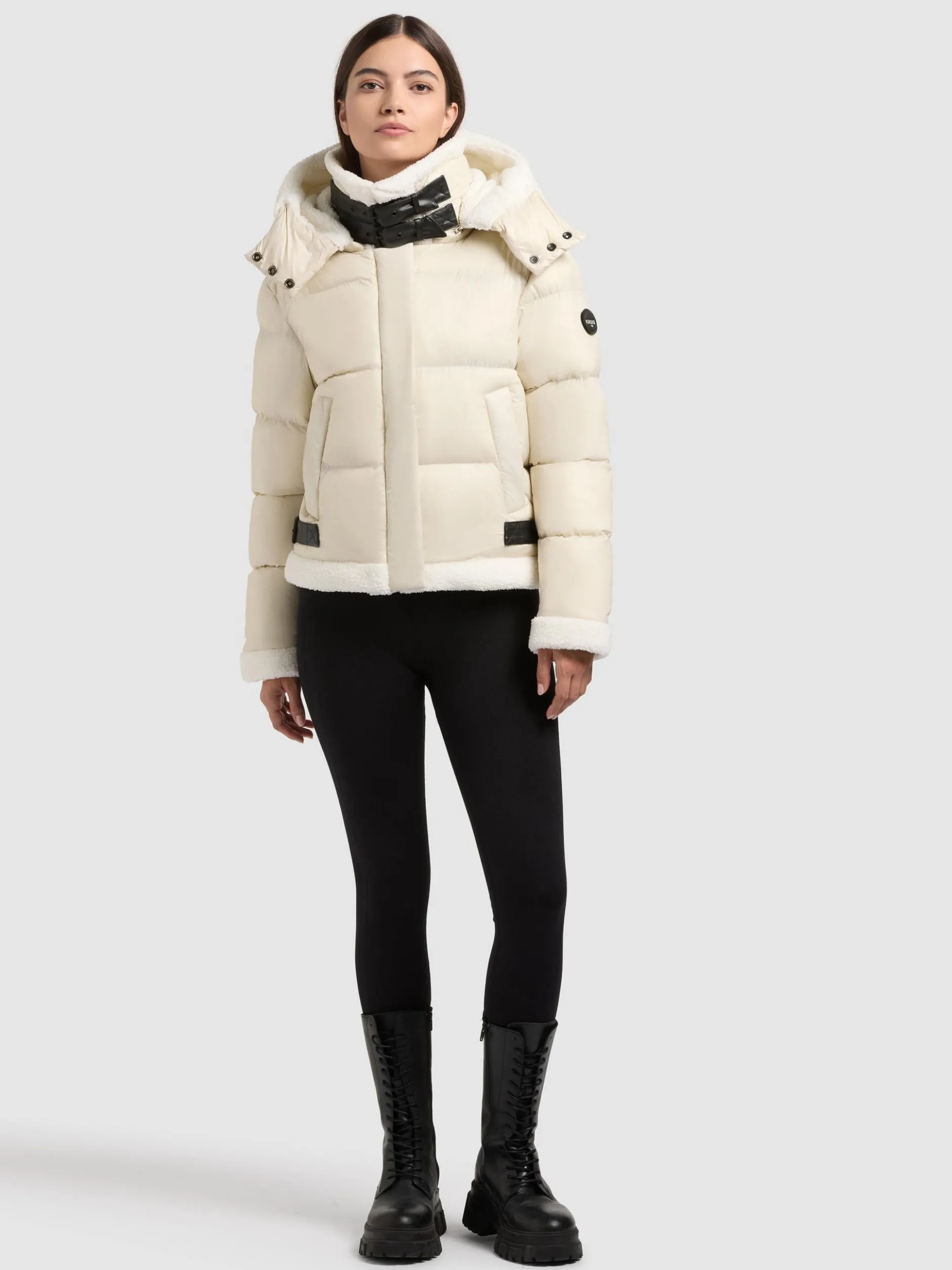 Khujo Damen Winterjacke - Nessie2 in beige