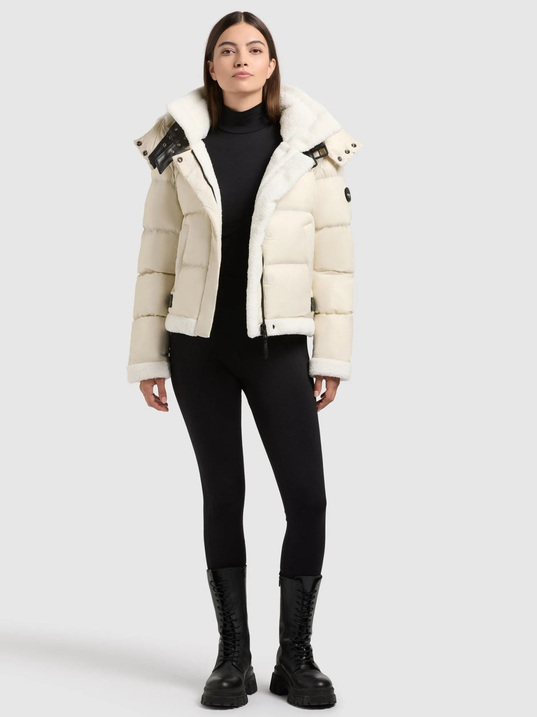 Khujo Damen Winterjacke - Nessie2 in beige