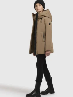 Khujo Damen Winterjacke - Palla-YM in camel