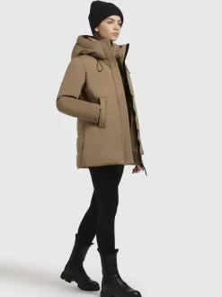 Khujo Damen Winterjacke - Palla-YM in camel