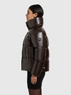 Khujo Damen Winterjacke - Rinja2 Shiny in purple
