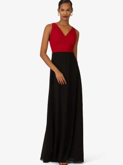 Kraimod Damen Abendkleid in bordeaux - Länge: lang