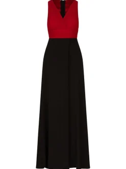Kraimod Damen Abendkleid in bordeaux - Länge: lang